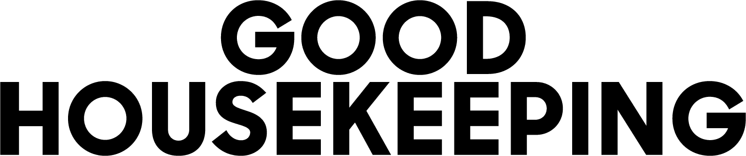 'Good Housekeeping logo in bold black font on transparent background.'