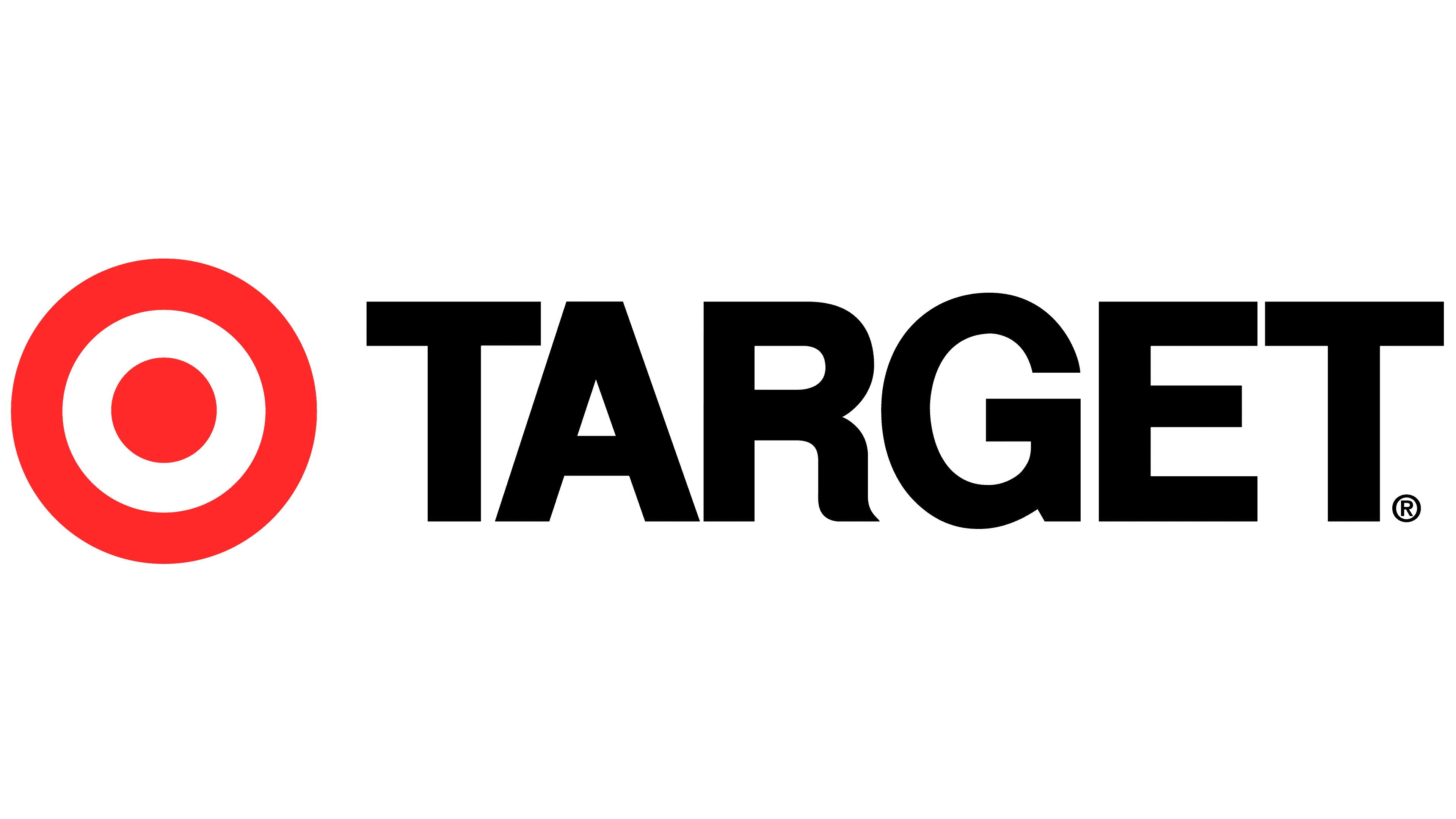 Logo of Target with a red bullseye symbol.