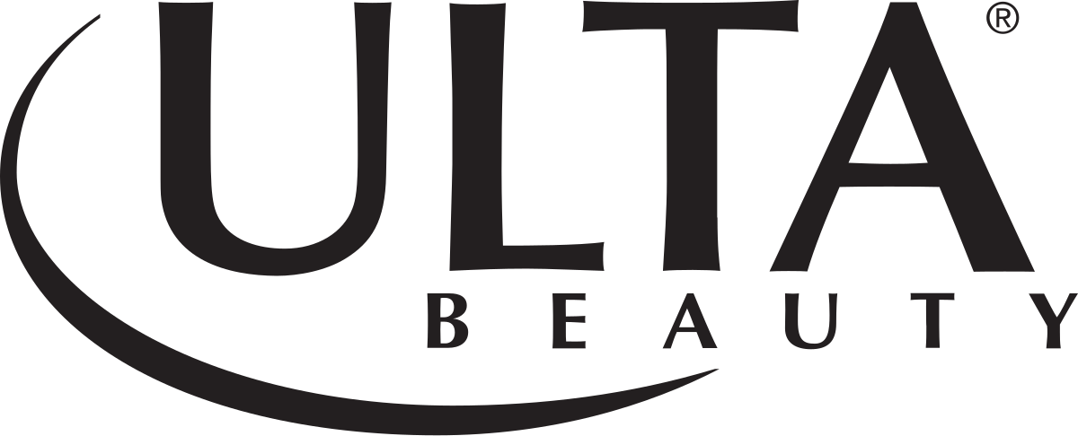 'Ulta Beauty logo in black text on a transparent background.'